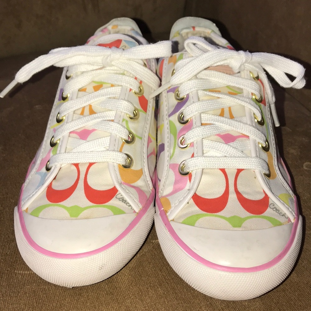 Coach Multicolor Barrett Signature C Logo Shoes